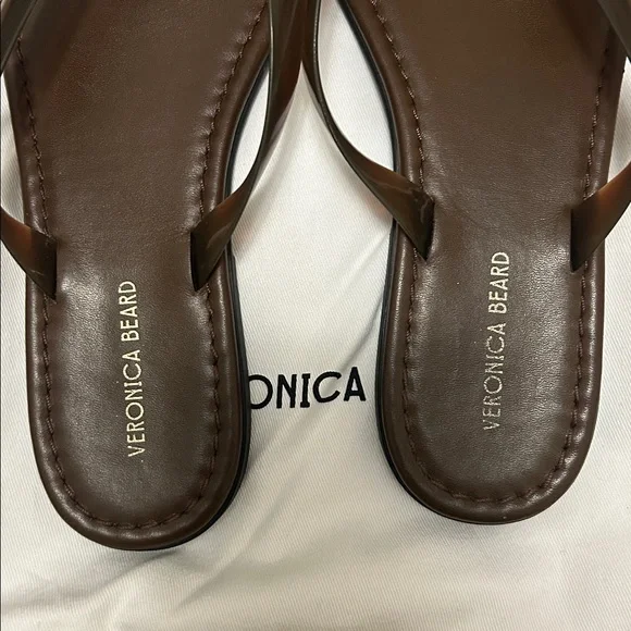 Veronica beard Clea jelly sandal in brown - Picture 2 of 4